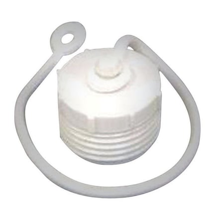 Us Hardware US Hardware Male Hose Plug With Lanyard 1 pk RV-460C